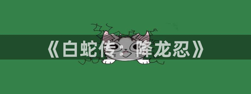 风车动漫无广告：《白蛇传：降龙忍》