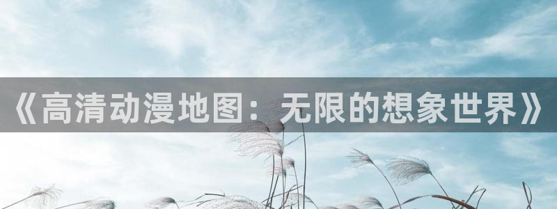 风车风车动漫动漫：《高清动漫地图：无限的想象世界》